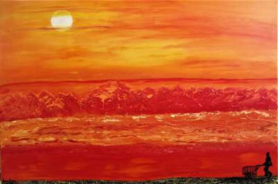 Under African skies....