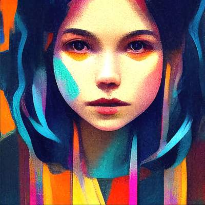 Abstract girl 02